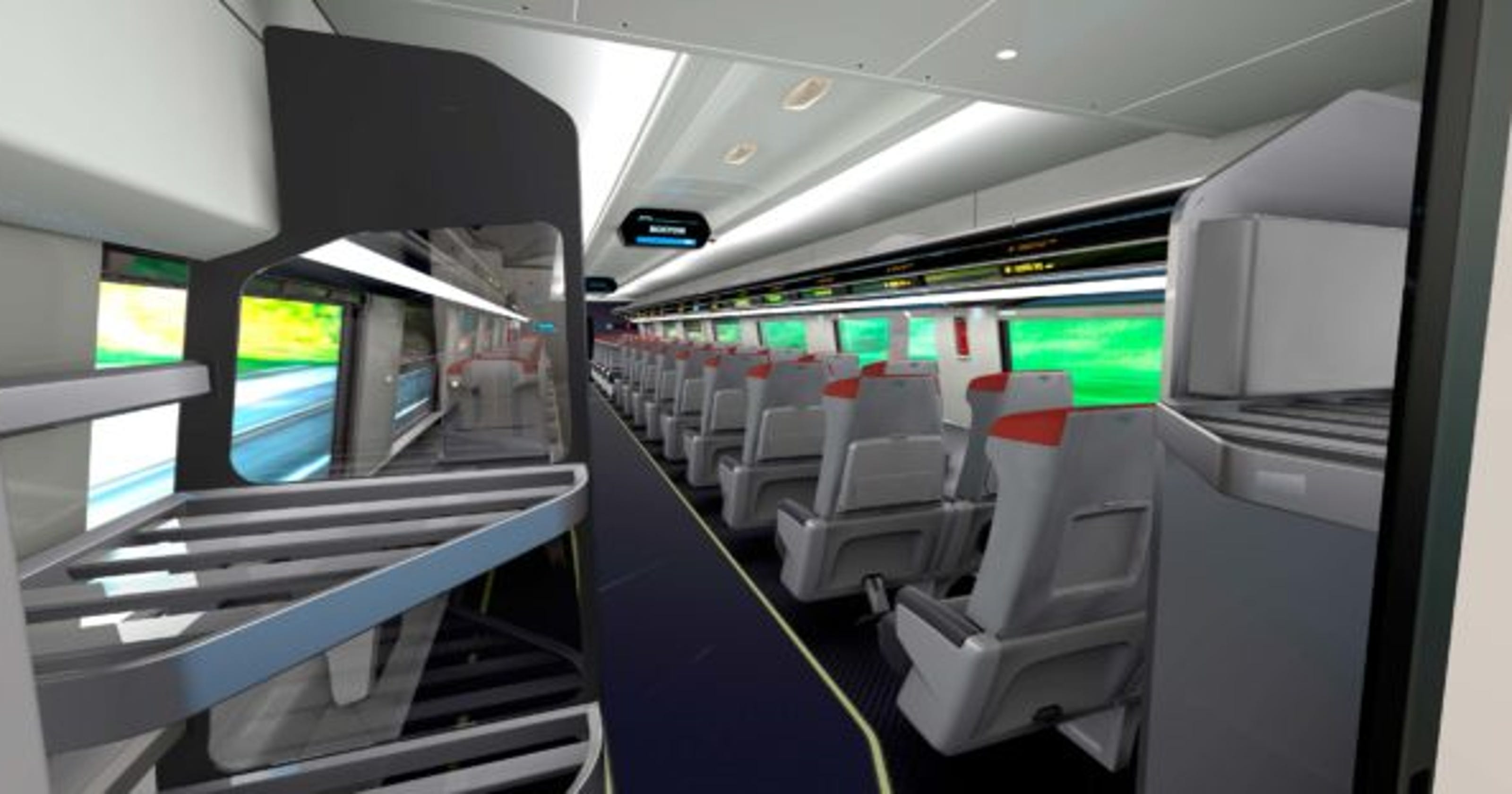 Here S The First Look At Amtrak New Acela Express Trains