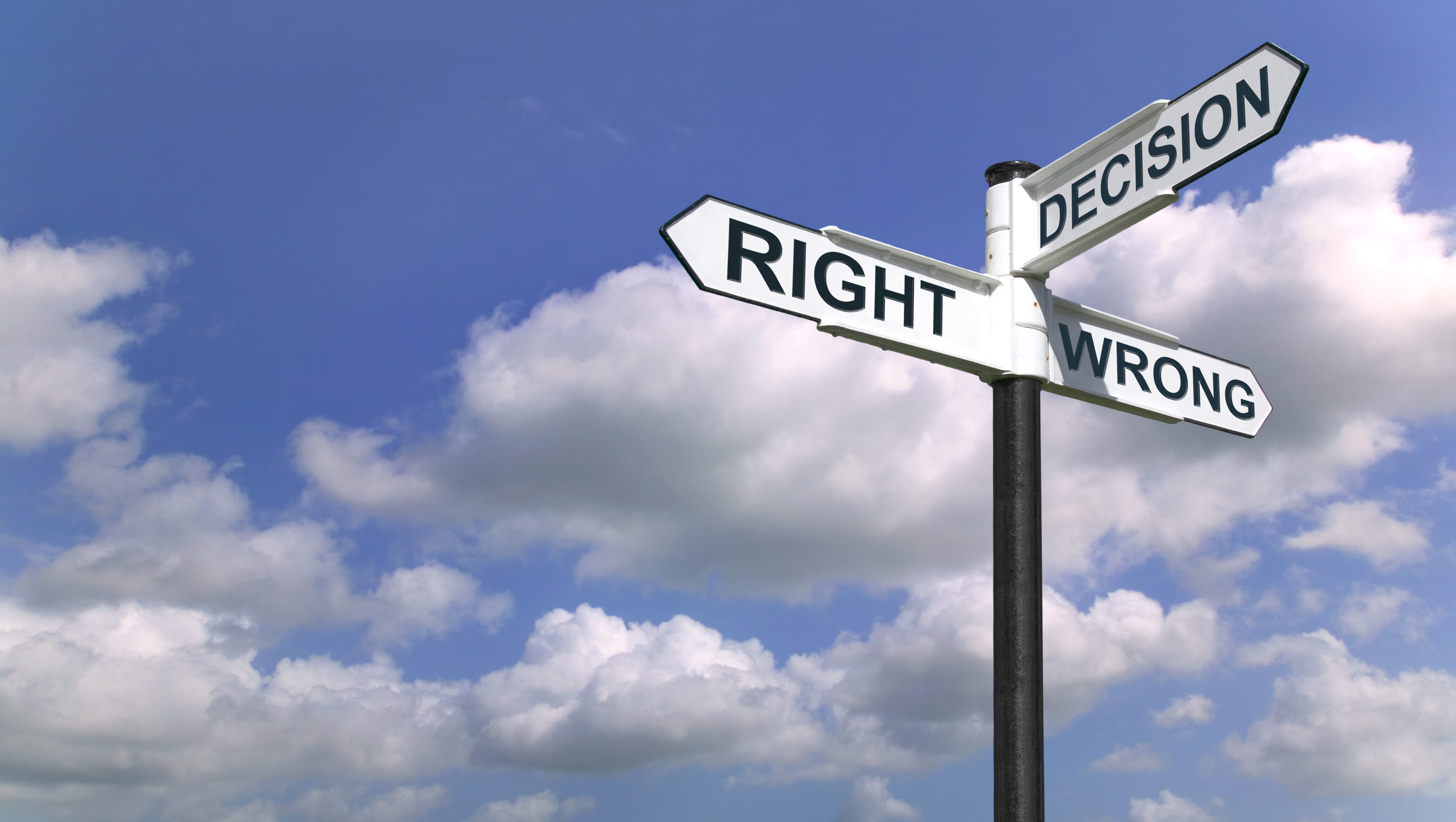 Are you driver or passenger on the road to bad decisions?
