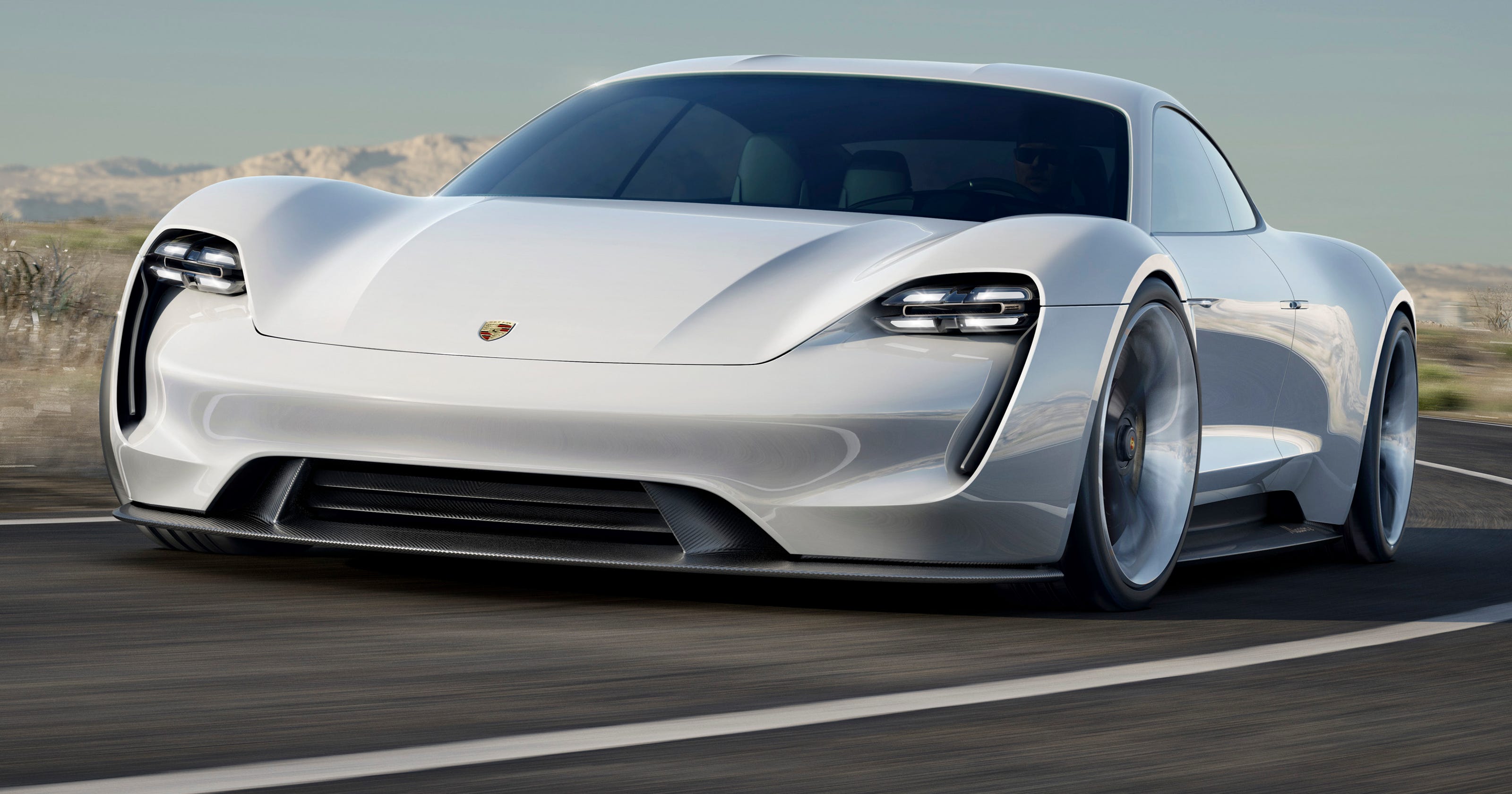 Porsche unveils 600hp electric sports car concept