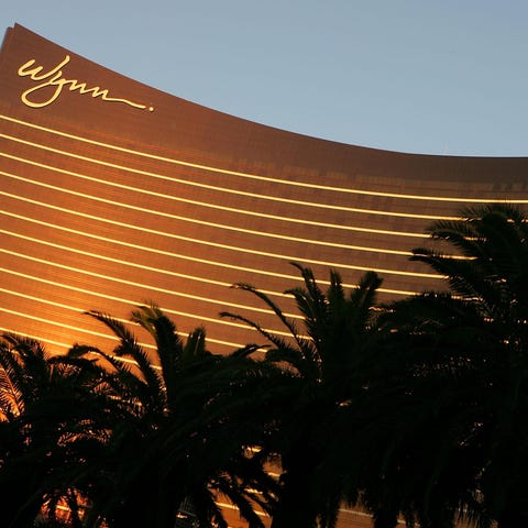 Exterior photo of the Wynn Las Vegas Resort Octobe