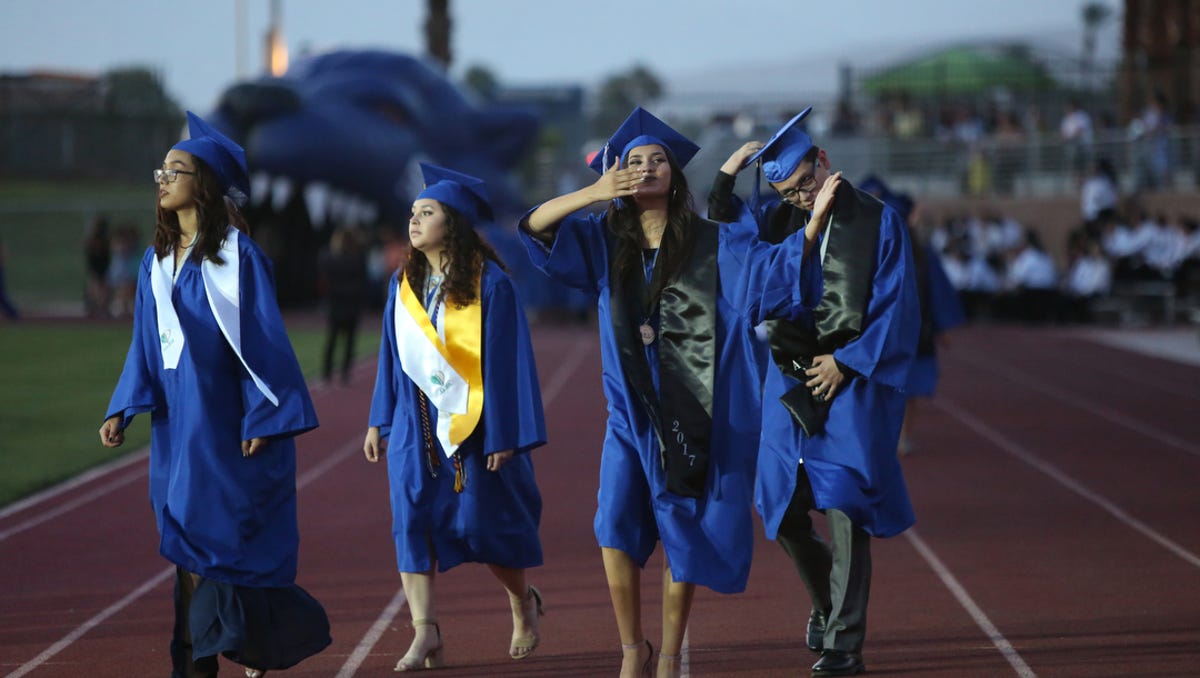Cathedral City High School 2017 graduation ceremony