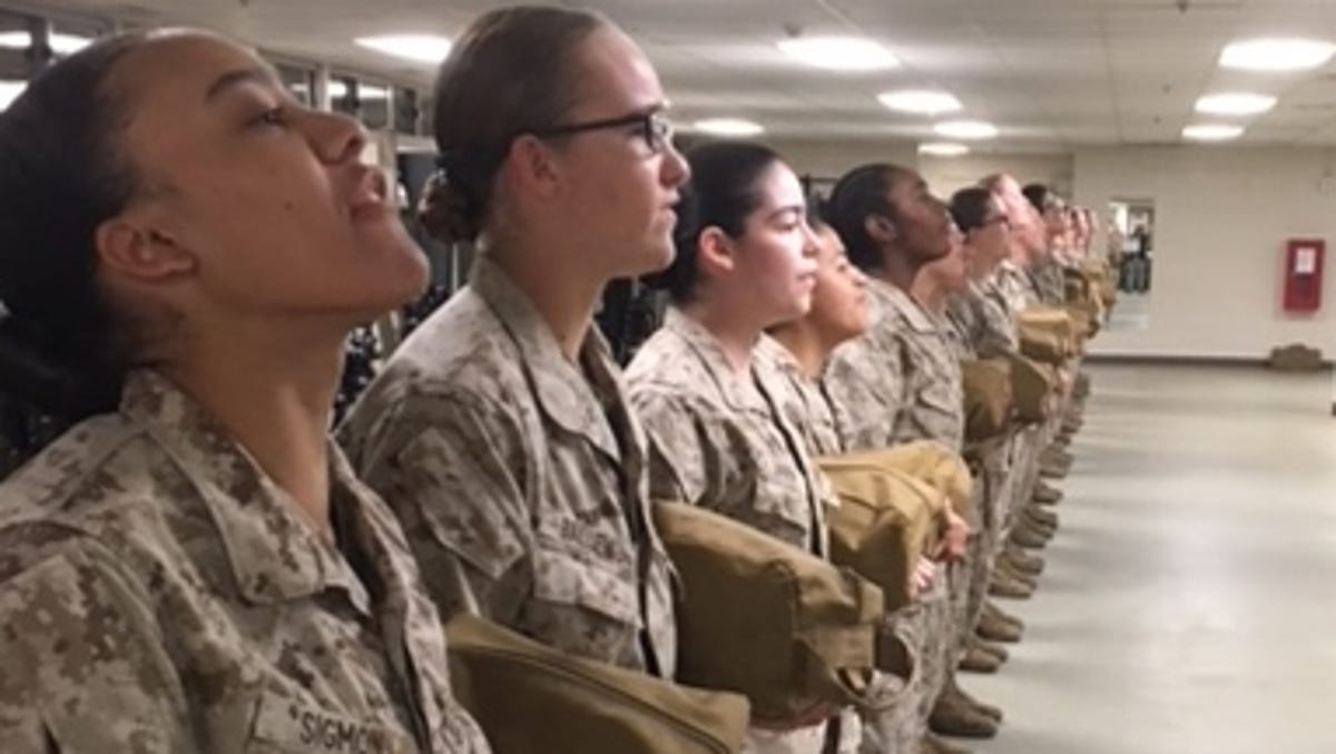Marine Corps Boot Camp Undergoes Cultural Shift As More Women Join