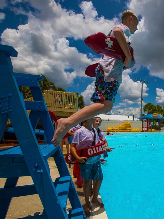 Future lifeguards dive into Sun Splash's junior camps in Cape Coral