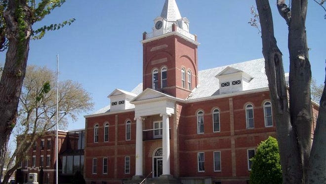 The historic Luna County Courthouse at 700 S. Silver St. in Deming.