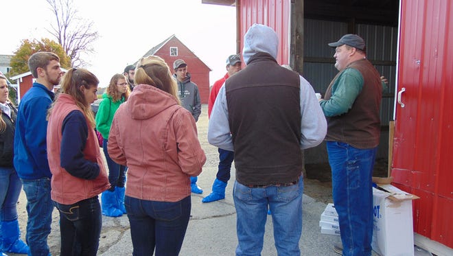 Students attending the 2016 Northeast Dairy Challenge had the opportunity to tour King Brothers Dairy in Schuylerville, NY where they visited educational stations around the farm.