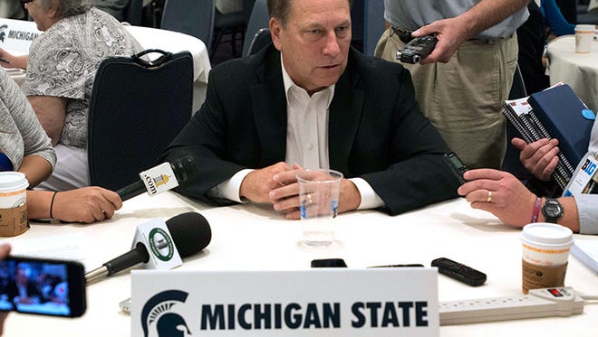 Michigan State coach Tom Izzo