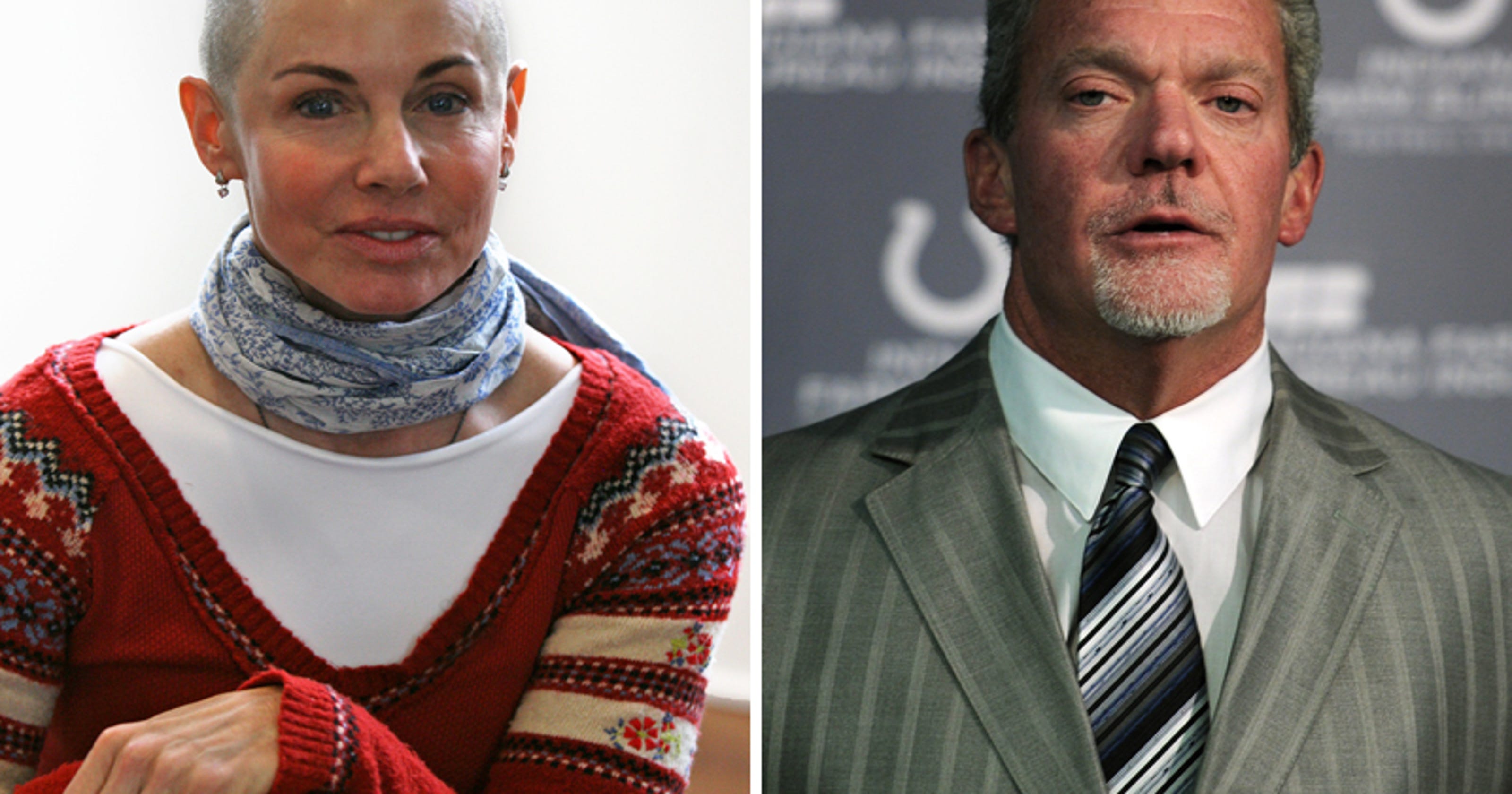 Wife of Colts owner Jim Irsay files for divorce