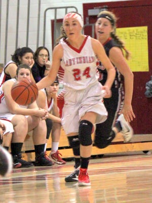 Cobre's Angelina Bencomo tallied 13 points against Deming on Thursday night.