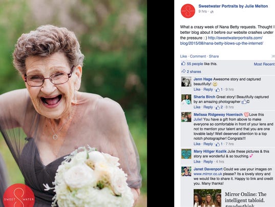 89 Year Old Grandmother Makes Best Bridesmaid 
