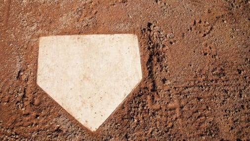 Base on Baseball Diamond
