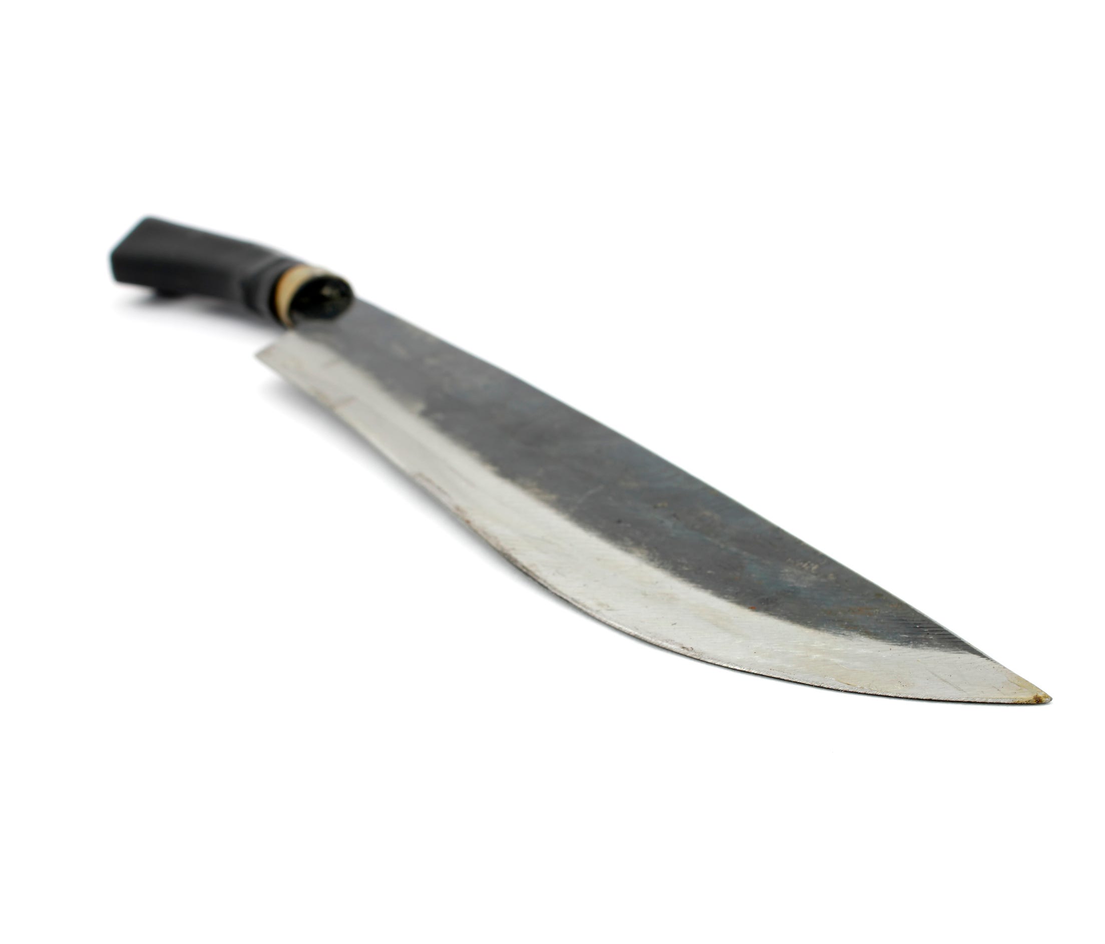 A machete: Not standard emergency equipment on a plane.