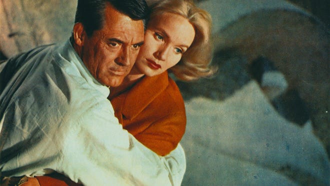 Cary Grant and Eva Marie Saint in "North by Northwest," which will be shown Oct. 1 at the Gateway Film Center as part of its "Hitchcocktober" series.