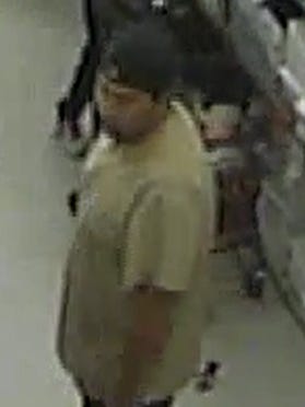 Police are asking for help in identifying a man who allegedly exposed his genitals to a child in March at the Fallas Paredes store in Fox Plaza, 5559 Alameda.