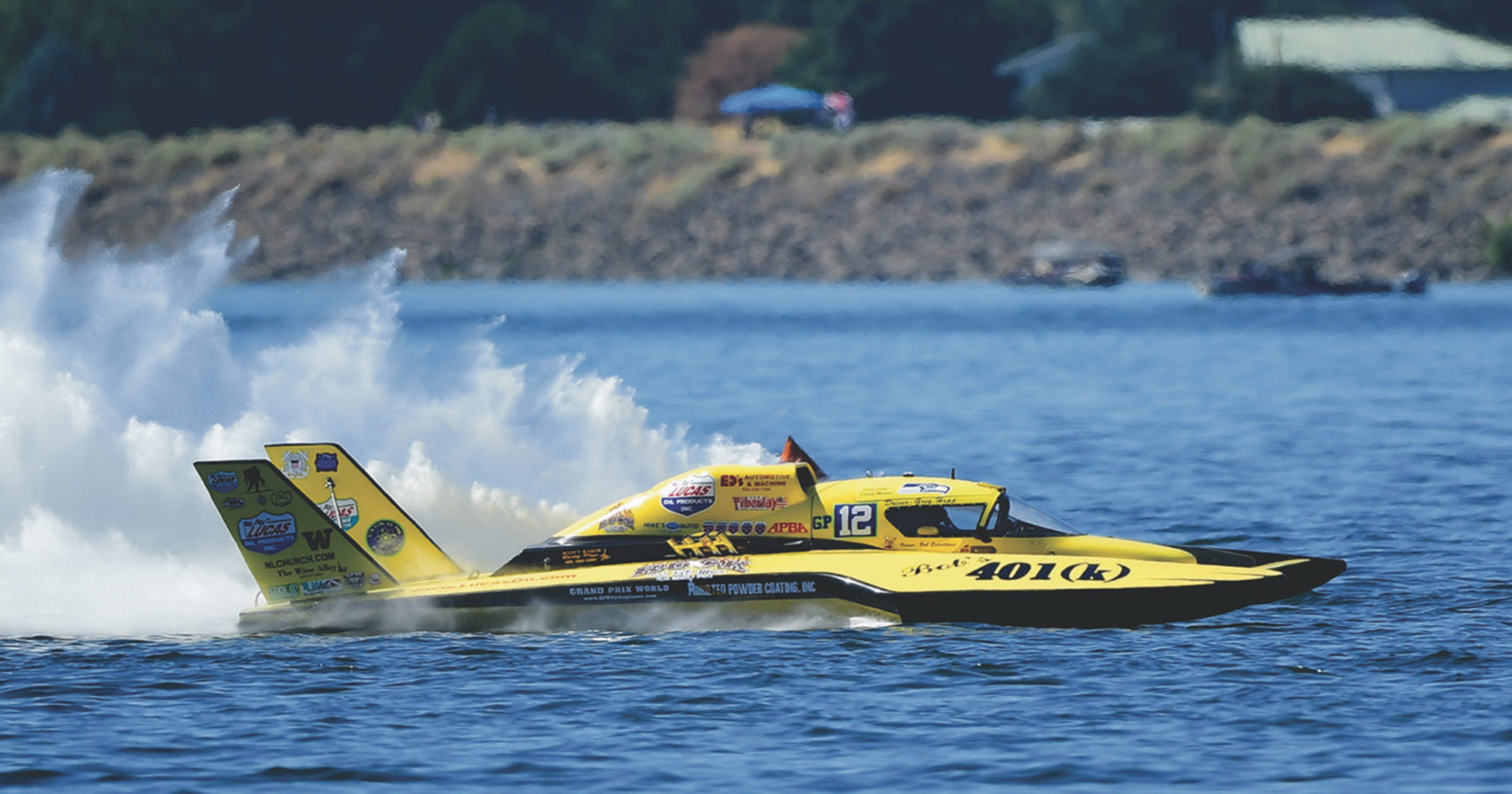 Hopp an old hand at hydroplane racing