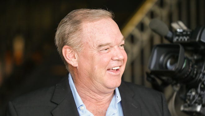 Retired racing driver Al Unser Jr.  , the fifth annual session of the 500 Prelude competition, which the Survivors of Violence Foundation benefited from at the Prime 47 steakhouse in Indianapolis on Wednesday, May 9, 2018. The Survivors of Violence Foundation, which provides reconstructive surgery and scar treatment to survivors of grounded Dr. Greg Chernoff and survivor Roya Grezel Require the greatest amount of financial and health care needs. 