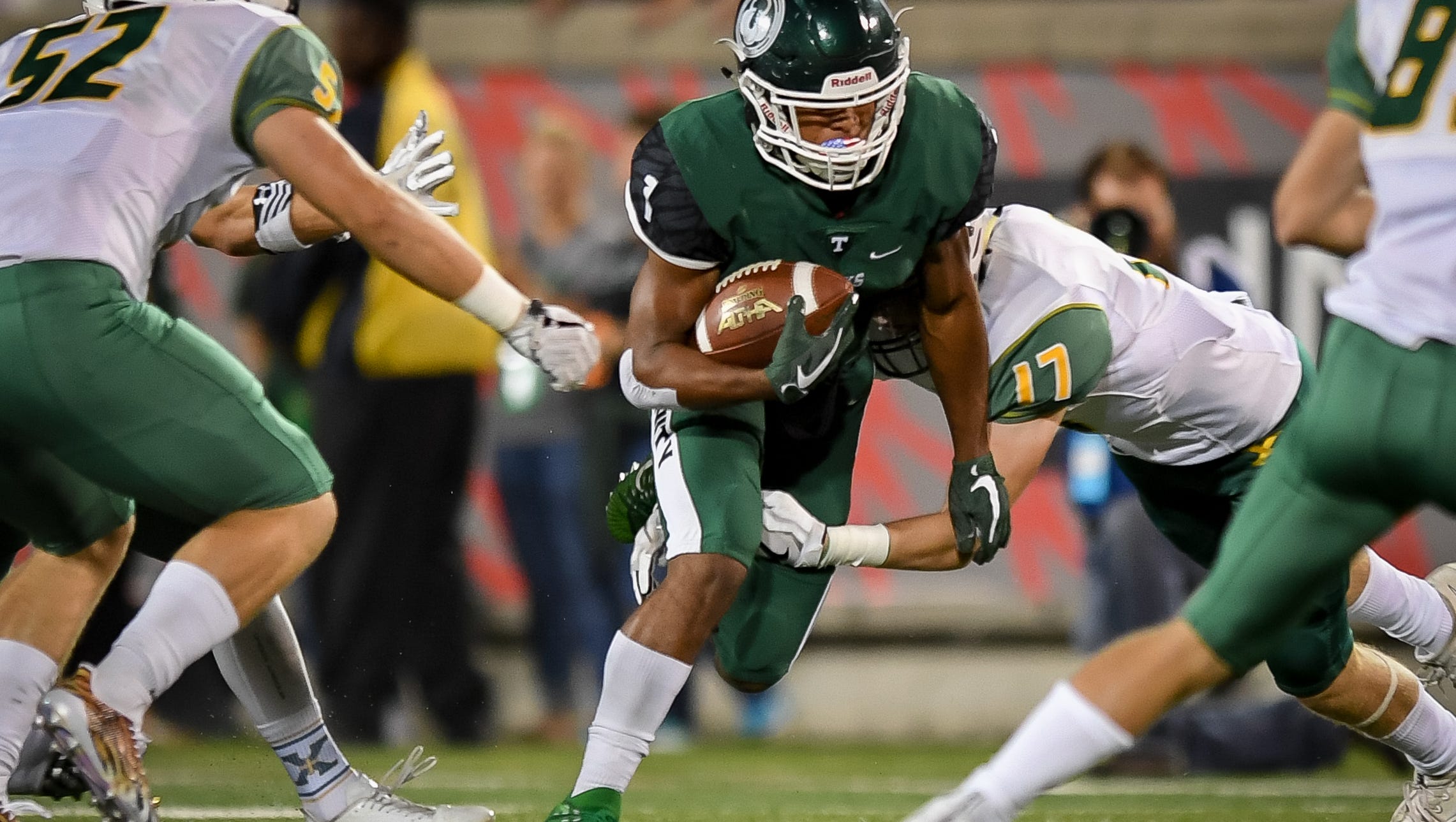 Male Coach Chris Wolfe Breaks Down St X Trinity Football State Final