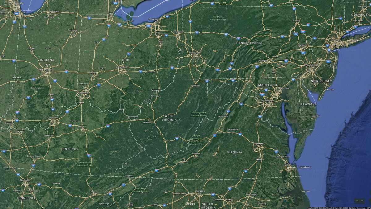 Flyover country Airtraffic analysis ranks all 50 states