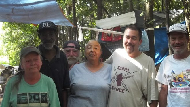 
Pat Smith has become friends with many of the homeless women and men she has worked with. 
