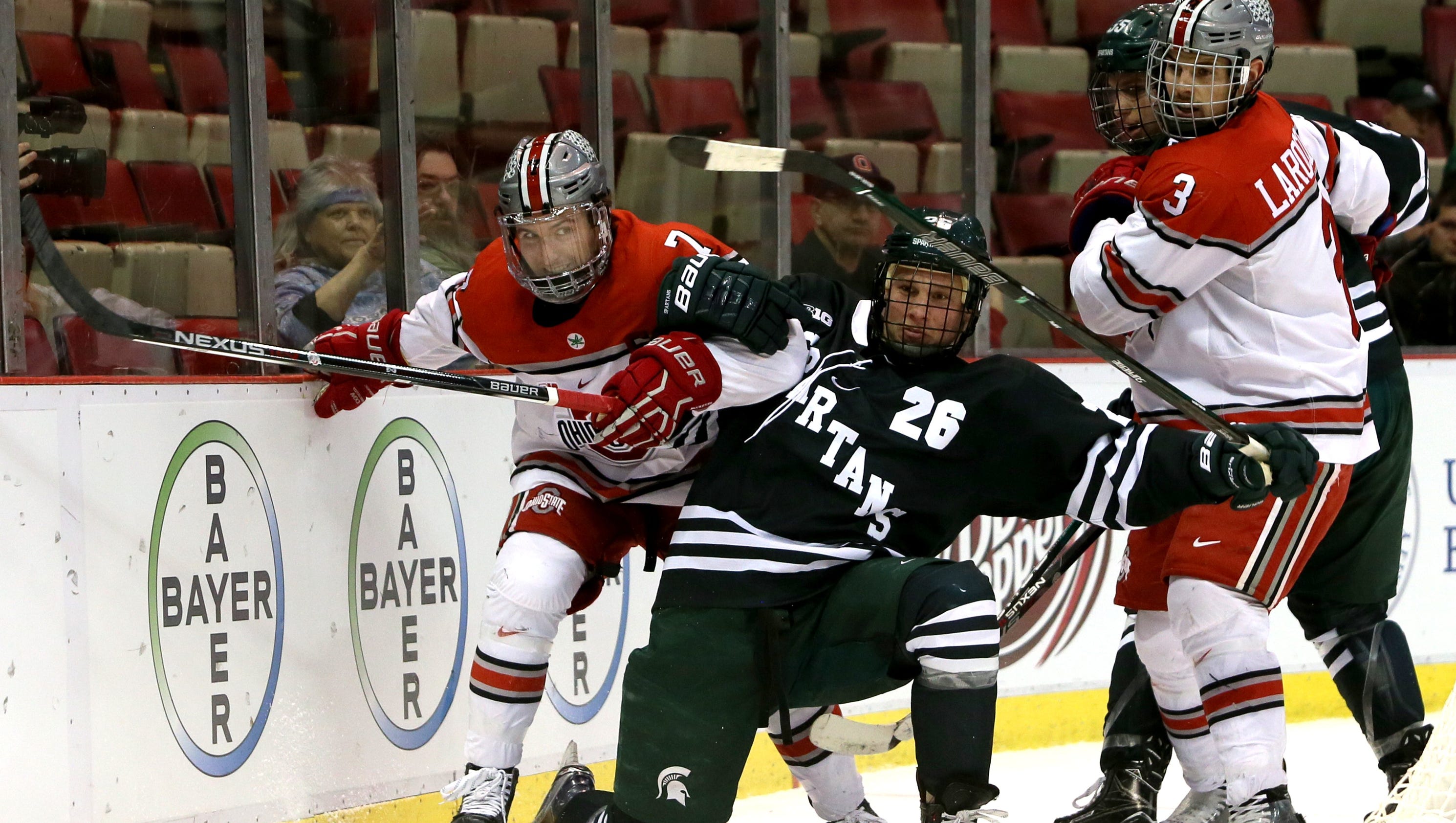 2017 Big Ten hockey tournament results