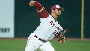 Rafters' starting pitcher Quinn DiPasquale owns a 3.64 earned run average and a 6-2 record across 54 ⅓ innings pitched this summer.