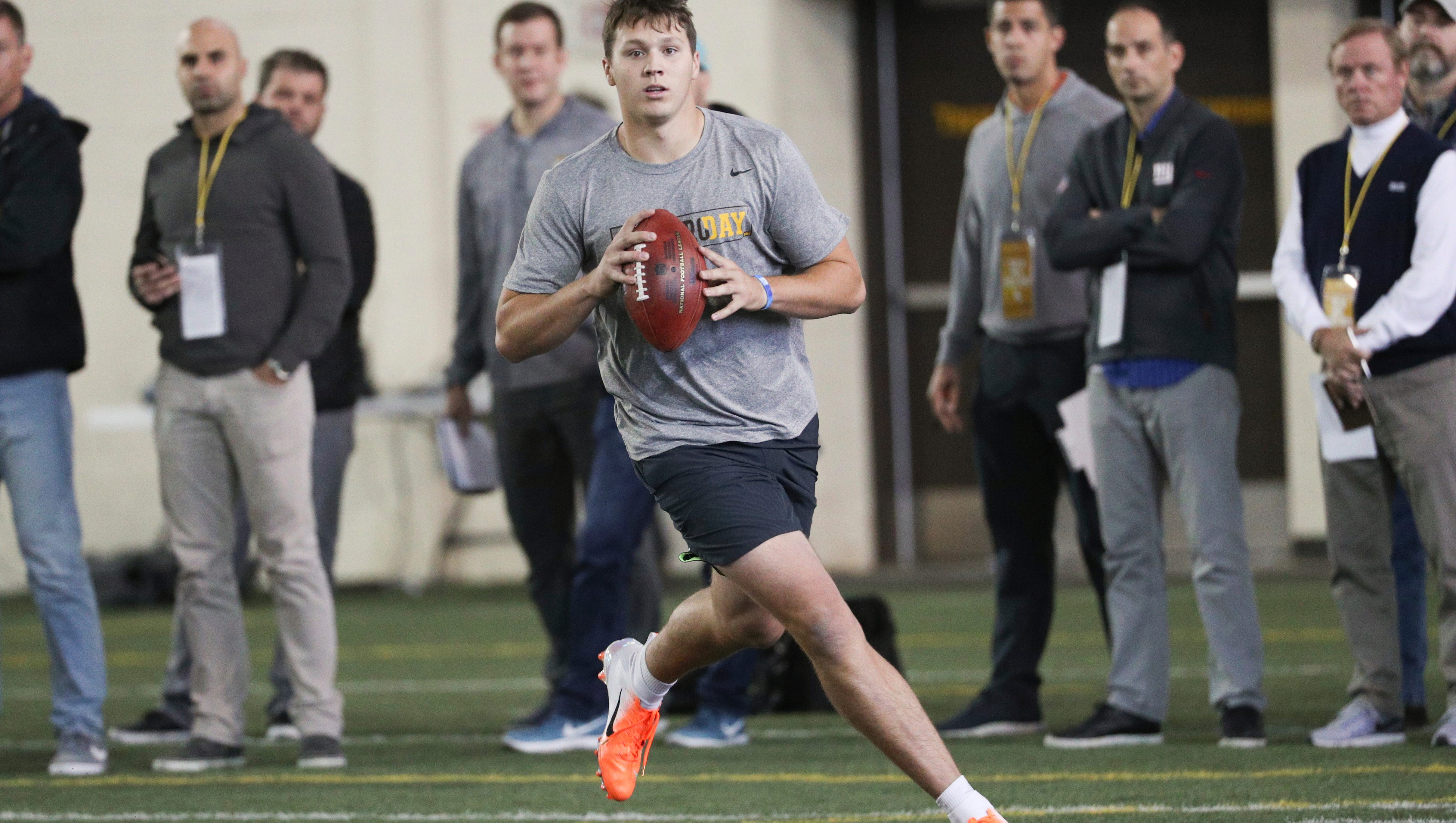 Josh Allen From farm in Firebaugh to first round pick by Buffalo Bills