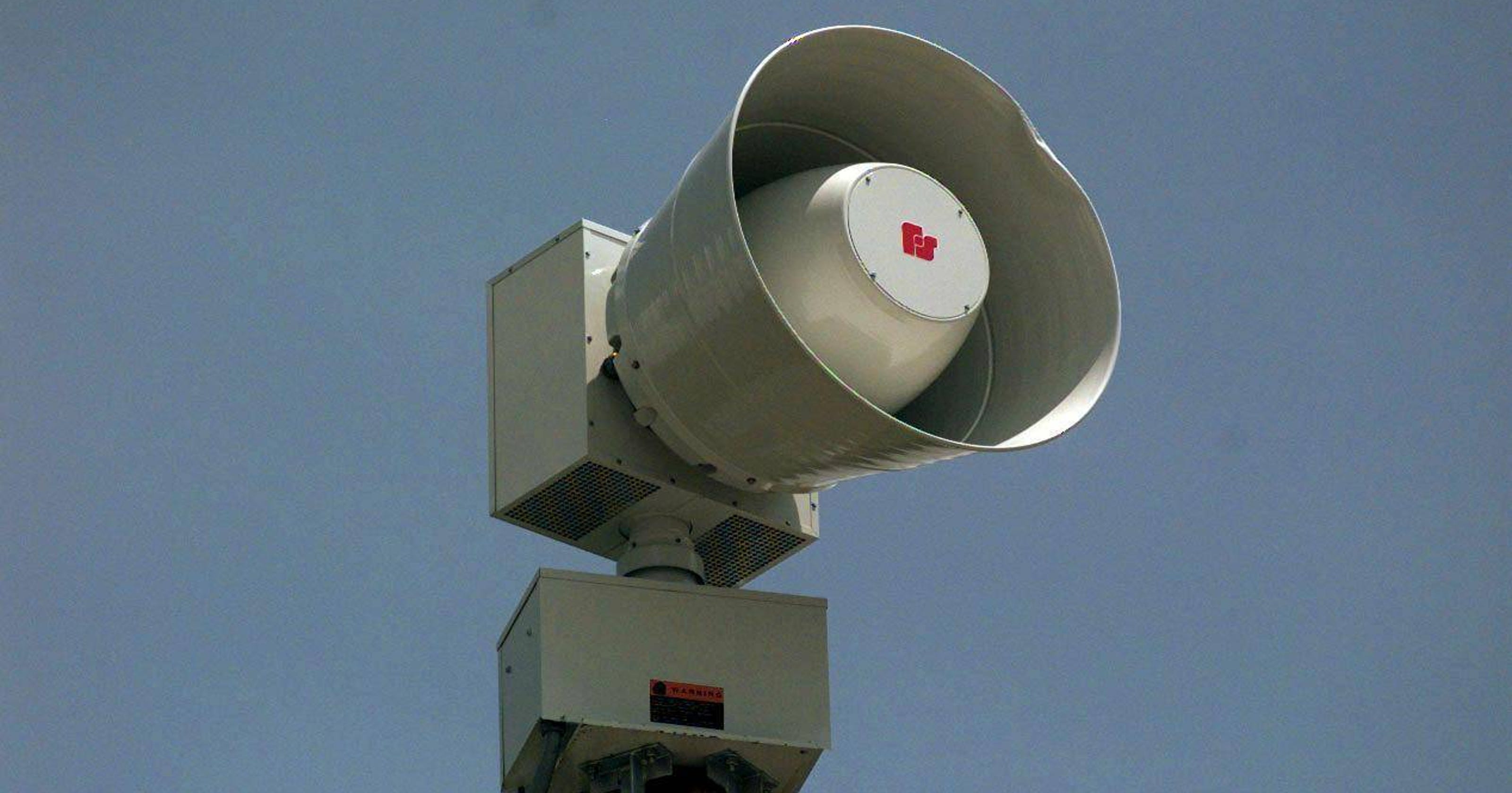 Sirens to sound today as part of tornado drill