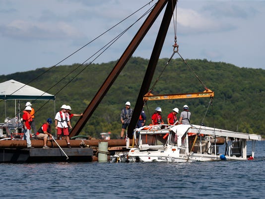 Branson duck boat captain referenced weather before fatal
