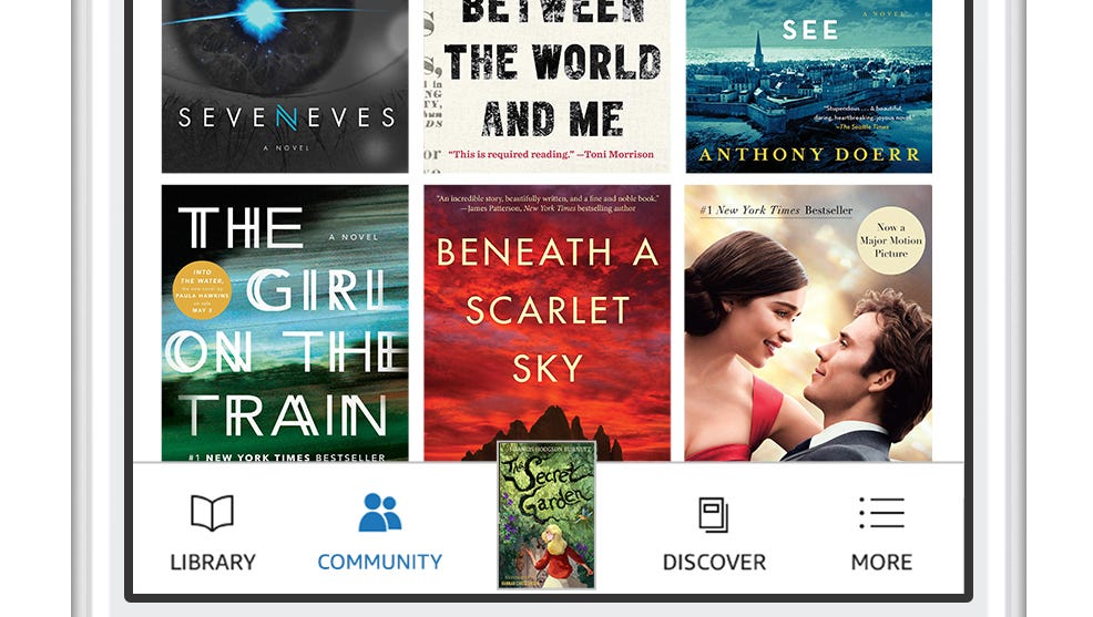 Kindle app for iOS and Android gets a makeover. What are friends reading?