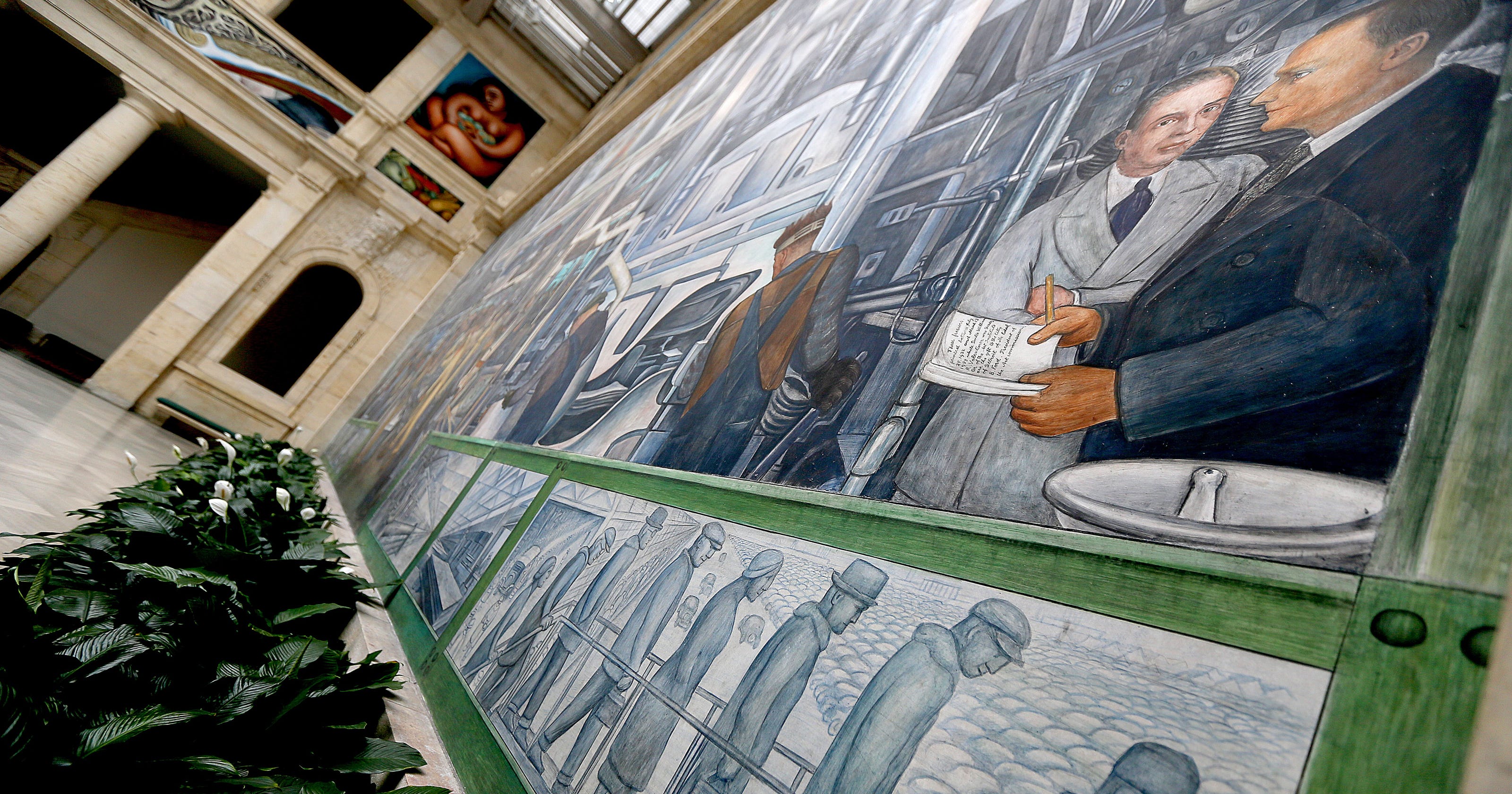 Diego Rivera's Detroit mural now a national landmark