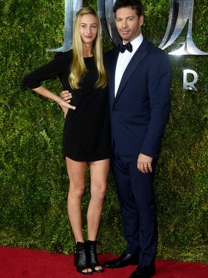 Georgia Connick and Harry Connick Jr. attend the 2015 Tony Awards at Radio City Music Hall on June 7, 2015 in New York City.