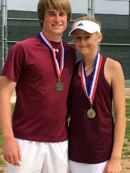 BT White and Sarah Castleberry of Vernon qualified