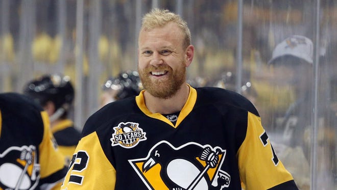 Pittsburgh Penguins right wing Patric Hornqvist has seven points in 13 playoff games.