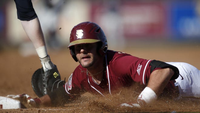 Florida State’s John Sansone and the Seminoles opened the season with a three-game sweep over Rhode Island last weekend at Howser Stadium.