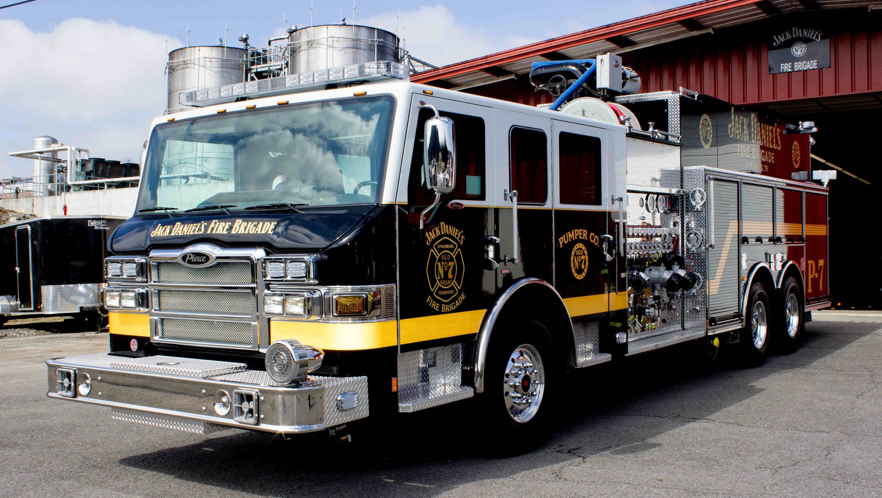 Pierce produces truck for Jack Daniel's Fire Brigade