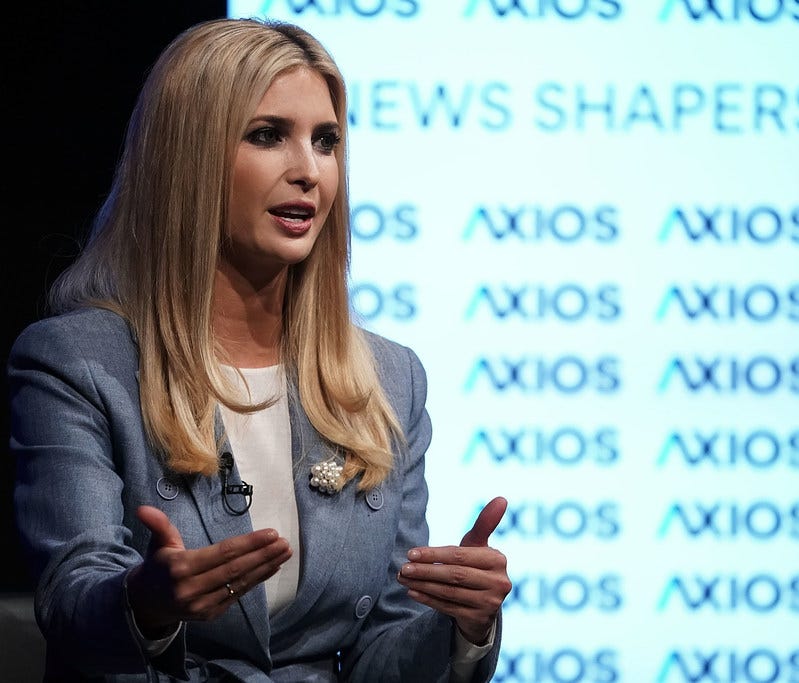 Ivanka Trump on August 2, 2018.