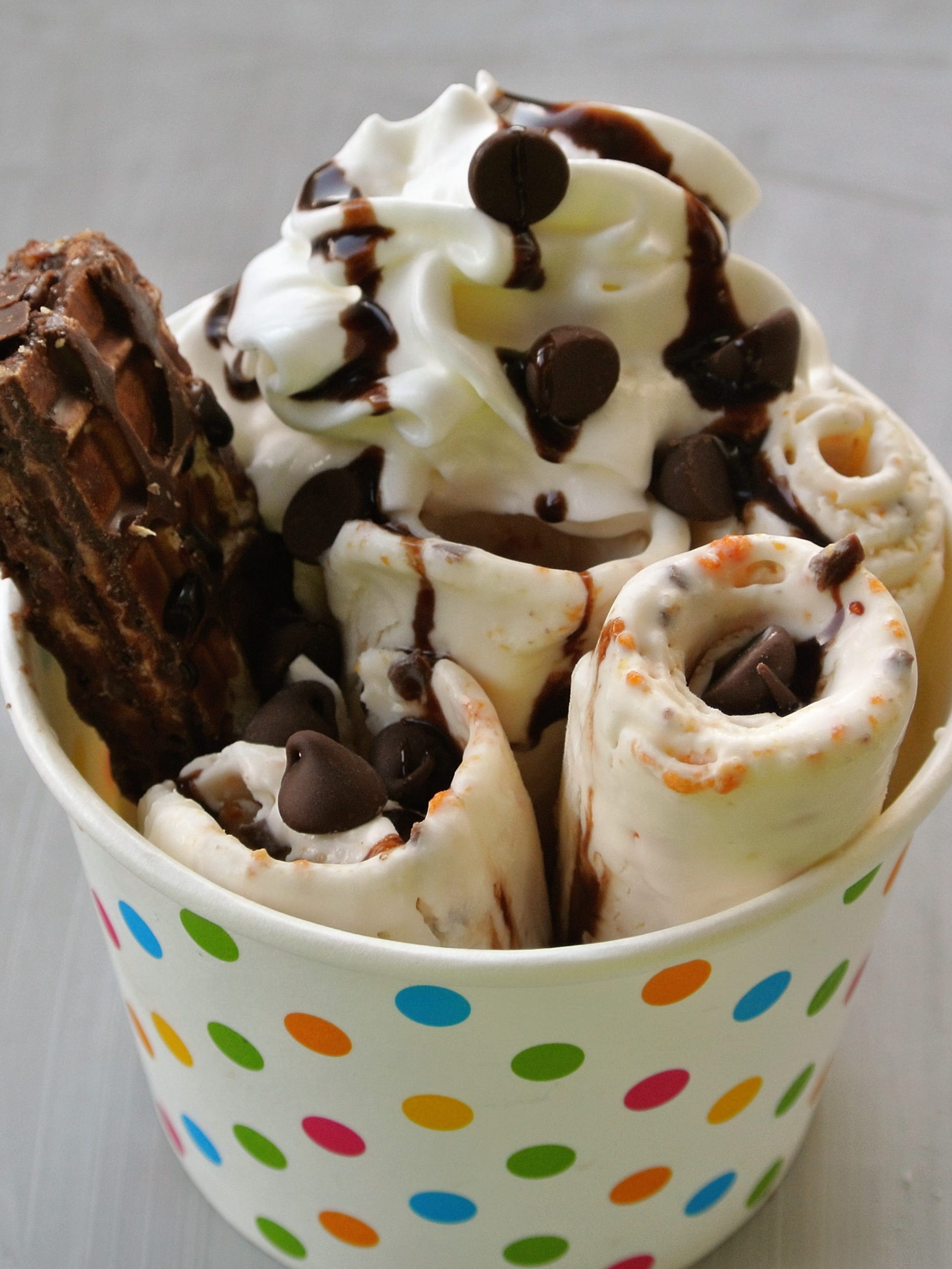 Details about downtown Greenville's new rolled ice cream shop