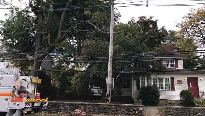 A Bergenfield man was arrested for drunk driving after his hit an utility pole on the corner of Chestnut Street and East Madison Avenue in Dumont.