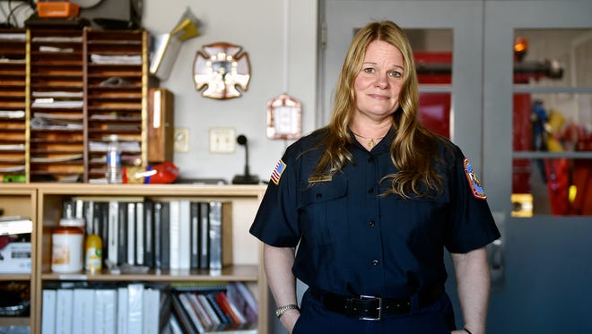 A teenager's suicide hit York Township Fire Department EMT/firefighter Wendy Tracey hard. She was one of the first to respond to the suicide on Jan. 18.
