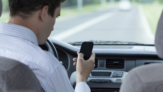 While the Las Cruces Police Department does not keep records of vehicle crashes due to cell phone use while driving, about 70 percent to 80 percent of all crashes are because of distracted driving, LCPD public information officer Dan Trujillo said.