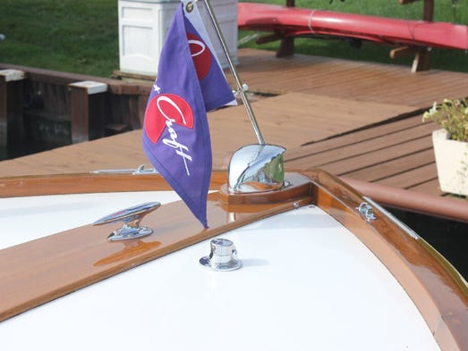 No selected Chris-Craft is finish but a fluttering