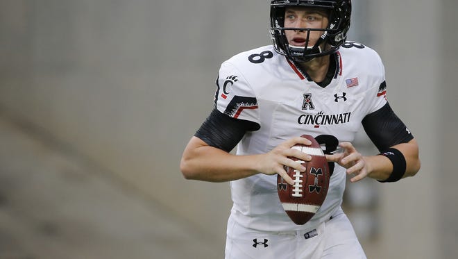 Hayden Moore will start at quarterback for the University of Cincinnati in its season opener against Austin Peay on Thursday. Moore had been competing with Ross Trail for the job, and coach Luke Fickell announced Moore as the starter on Monday.