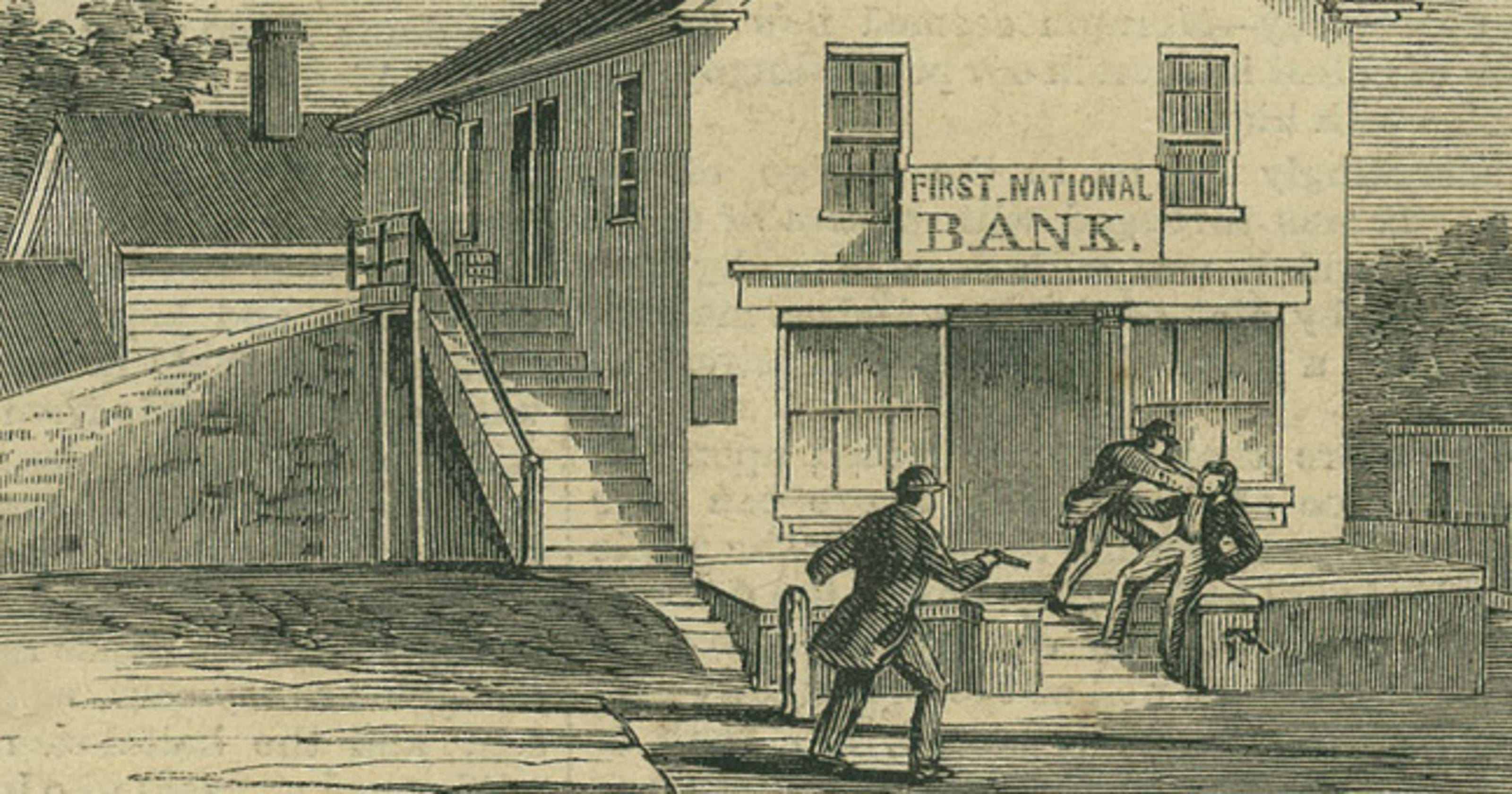 1864 When the Rebels raided St. Albans