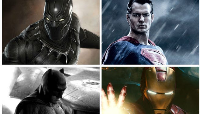 Marvel and DC superheroes will go head to head over the next few years.