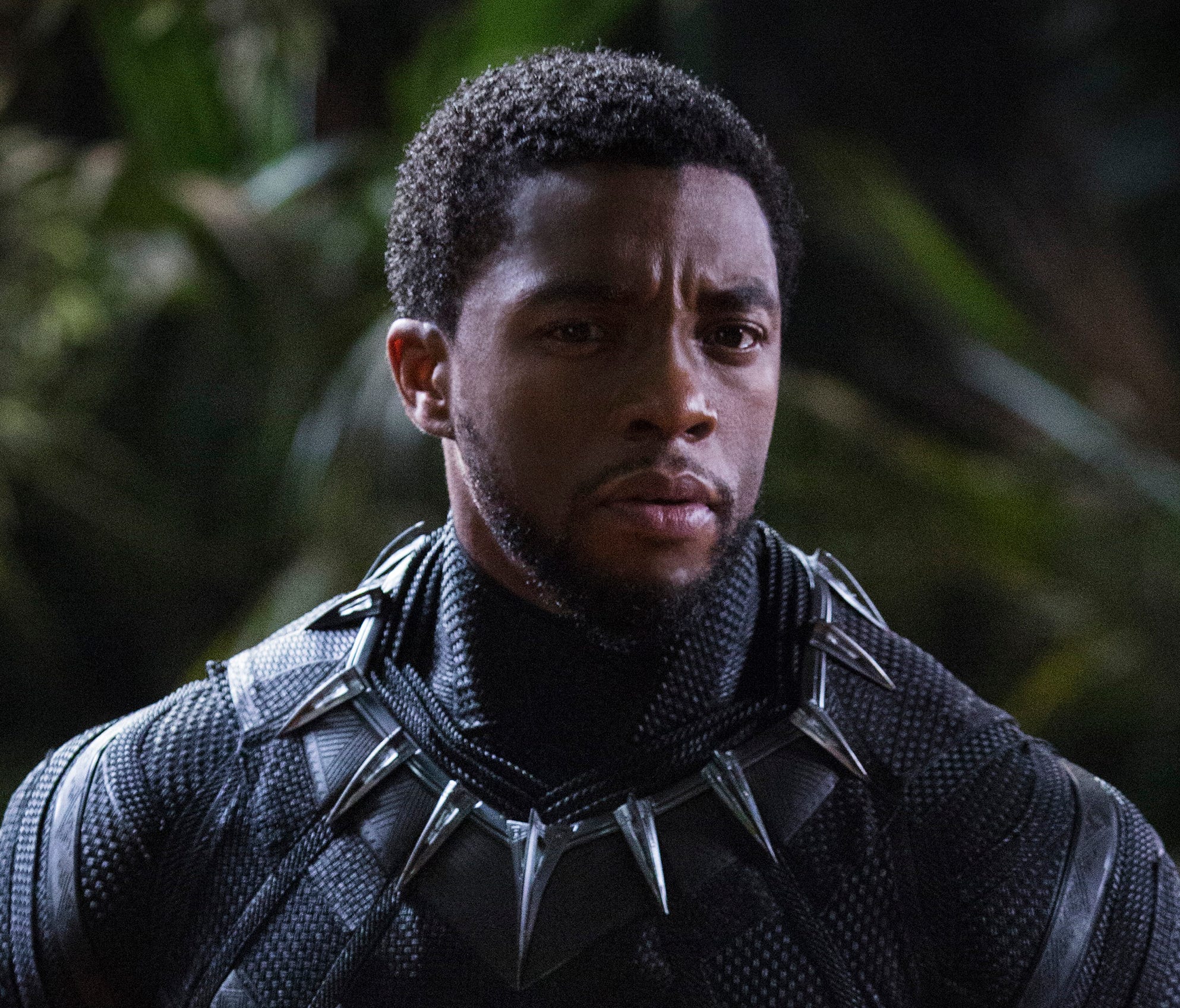Chadwick Boseman stars as Wakandan king T'Challa and the title superhero of 'Black Panther.'