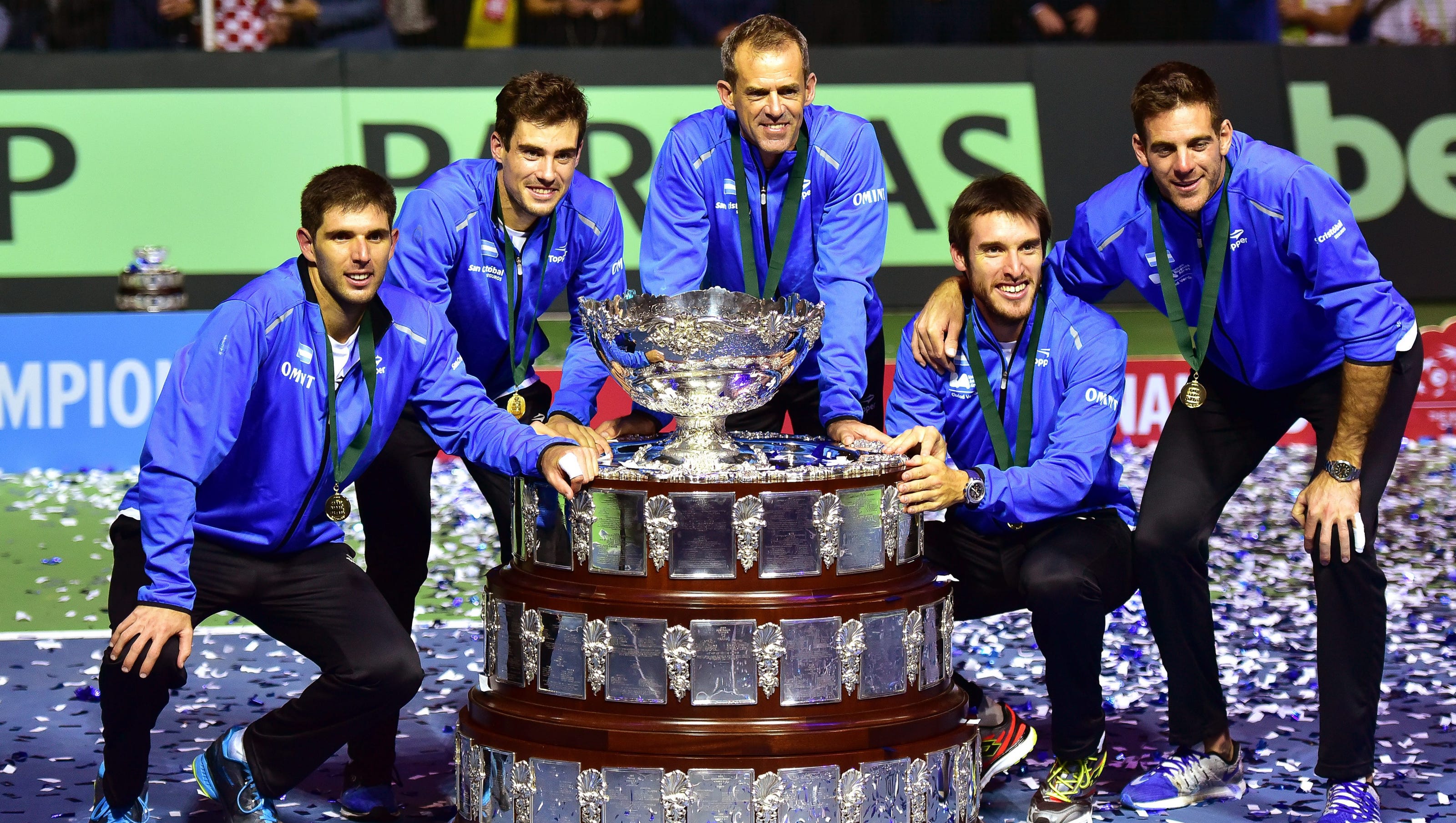 Davis Cup Argentina beats Croatia 32 to win 1st title