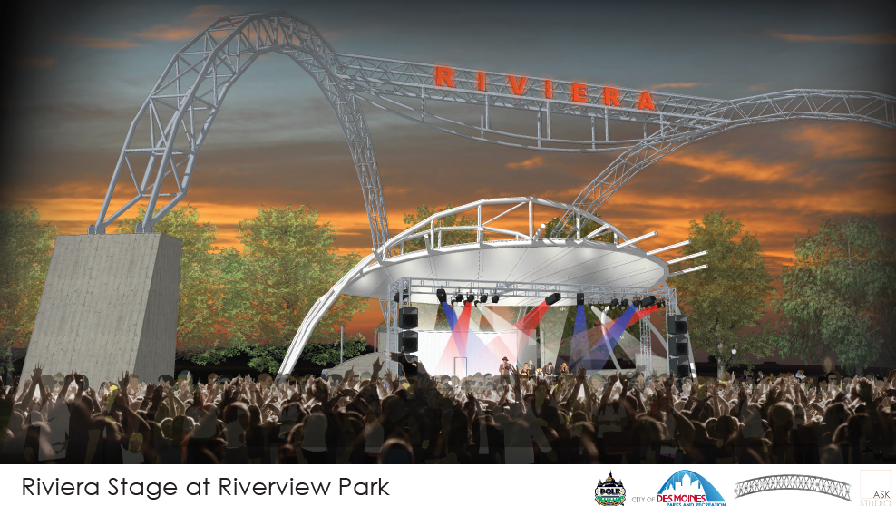 Concert venue proposed for Riverview Park