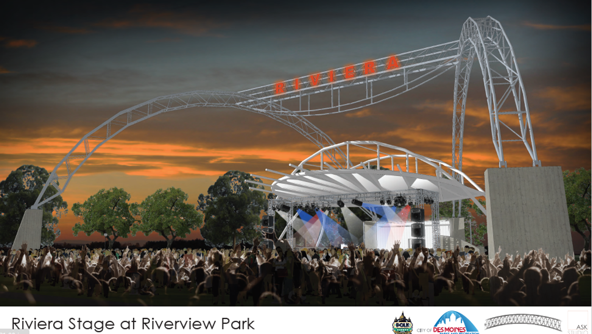 5 Photos Proposed Riverview Park music venue