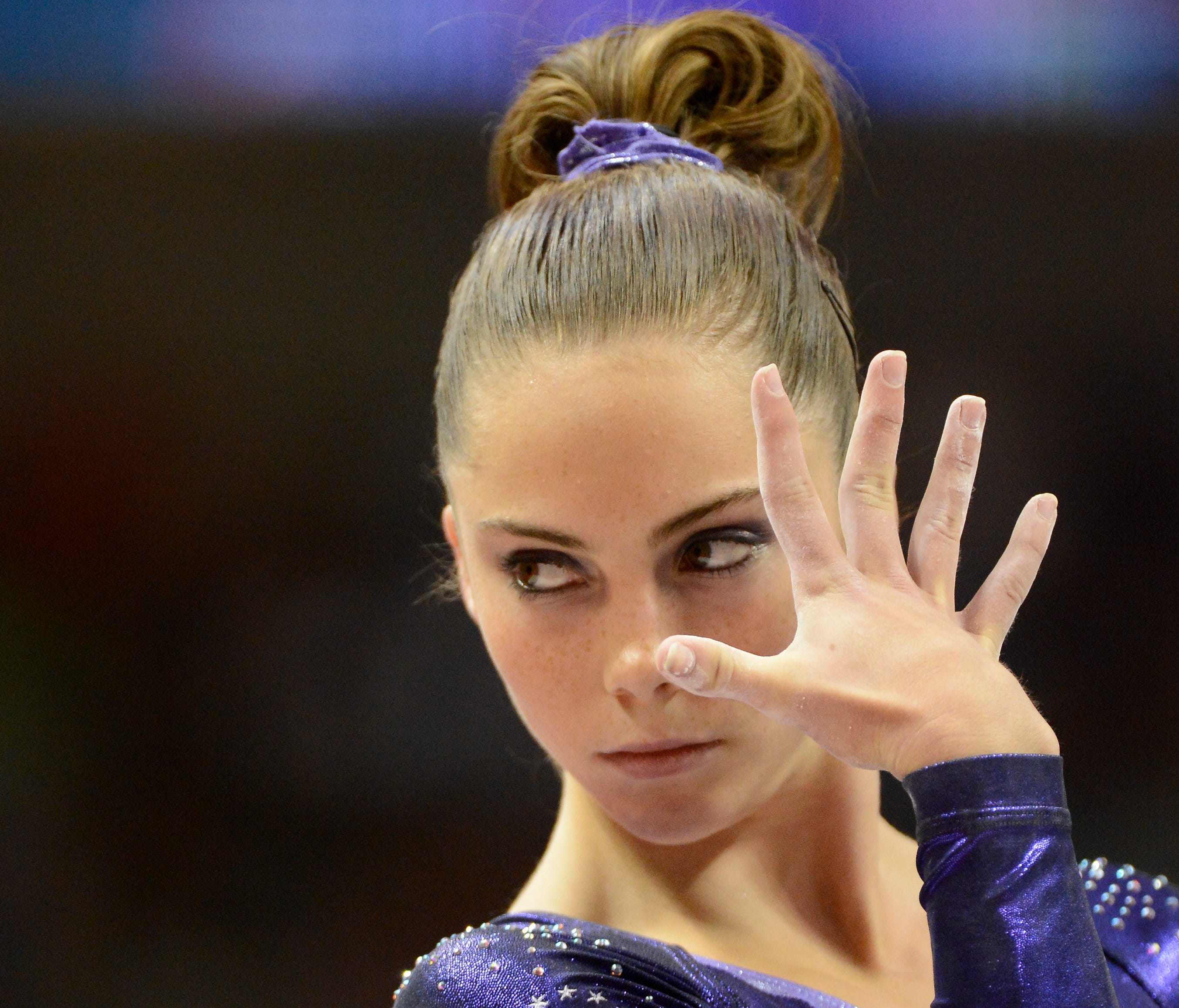 McKayla Maroney performs in 2012.