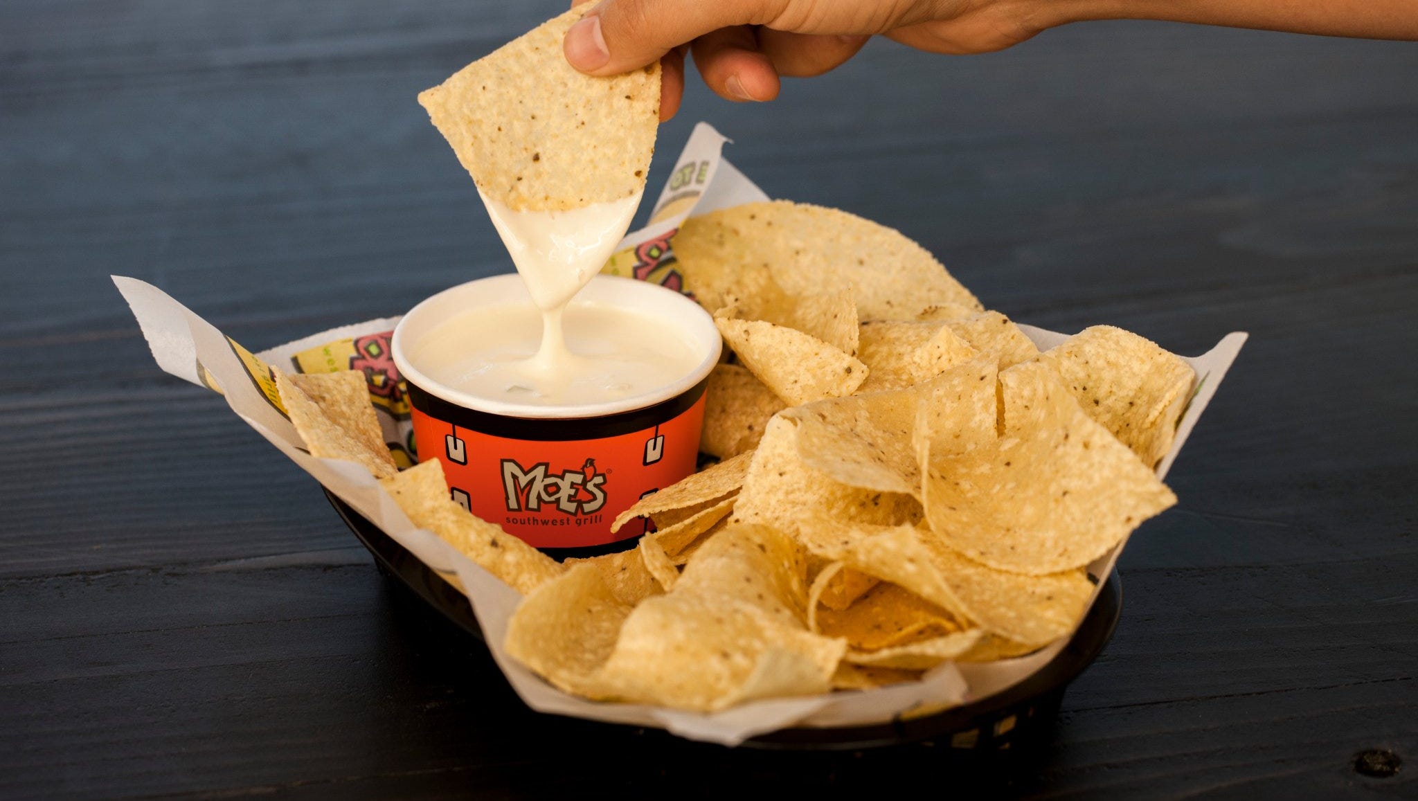 Love queso? Moe's Southwest Grill is offering it free