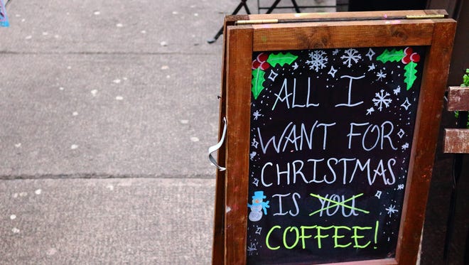 All I want for Christmas is... coffee